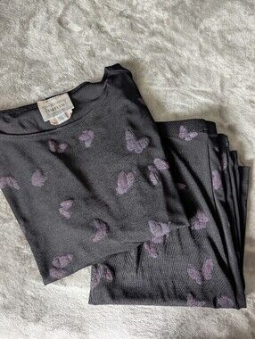90s Two Piece Butterfly Set